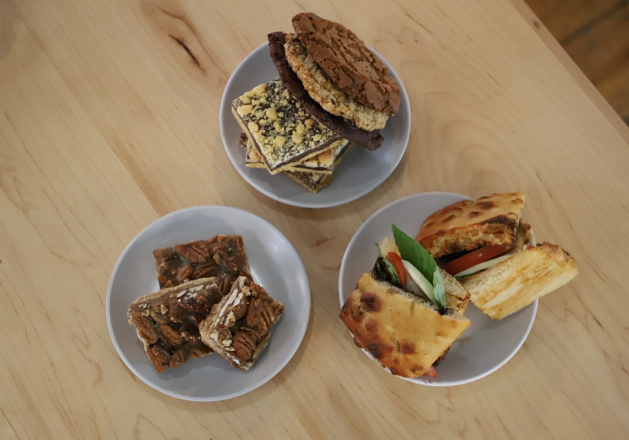 Selection of food at Incline Bak'd